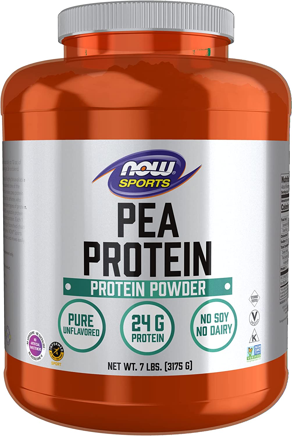 Proteína De Guisante Polvo 7 Libras Pea Protein Now Sports